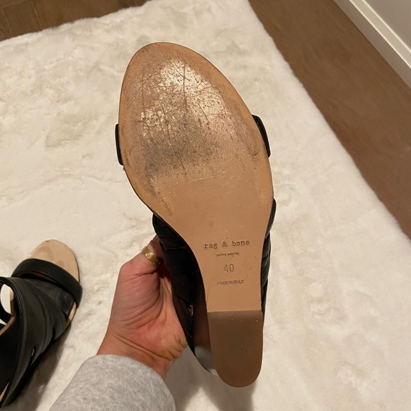 Rag & bone leather wedges - Picture 4 of 6